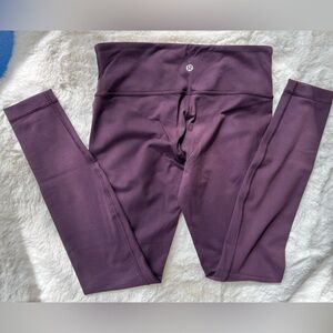 lululemon athletica Plum colored Leggings, small